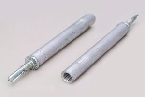 タテドイツナギ (W3/8-16)ボルト接続金具 TS-PN100 鋼製下地用パイプタイプ(クリックすると拡大画像を表示します)