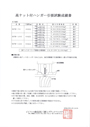 高ナット付きハンガー 引張強度表