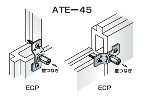 アシバツナギ ツインタイプ 施工例