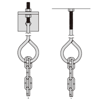 チェーン吊り用ハンガー