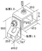 チャンネルクランプ II型